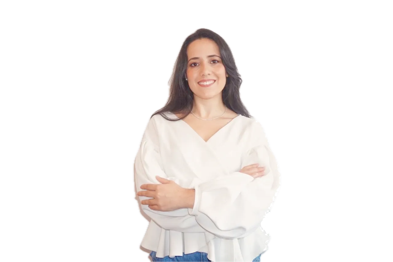 Kezia Duarte, psicóloga clínica, sorrindo